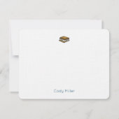 ズモーレスハッピーカンパーサマーナイツ誕生日 ノートカード (正面)