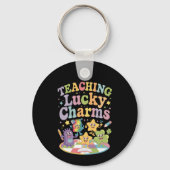 ズラッ教えクチャーム先生St patricks day キーホルダー (正面)