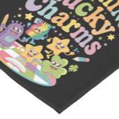 ズラッ教えクチャーム先生St patricks day ショートテーブルランナー (コーナー)