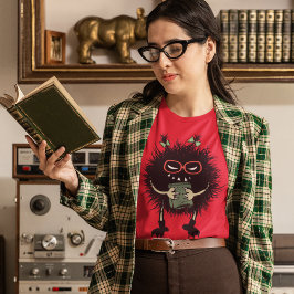 ズラバー読イビルキャラクターブックおたく Tシャツ