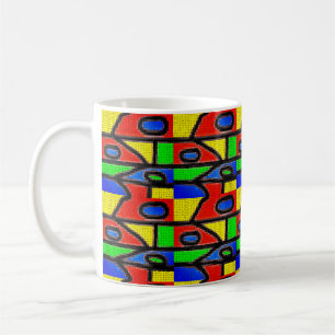 ズラランブ絵画ラバルセロナ コーヒーマグカップ