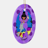 ズリパープルメルファリーオーナメント セラミックオーナメント (右)