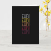 ズリ 個人名 姓 カード (黄色い花)