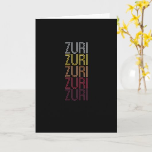 ズリ 個人名 姓 カード (黄色い花)