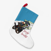 ズルのジャングルの匂いをスカンク!クリスマス漫画 スモールクリスマスストッキング (正面 (吊り時))