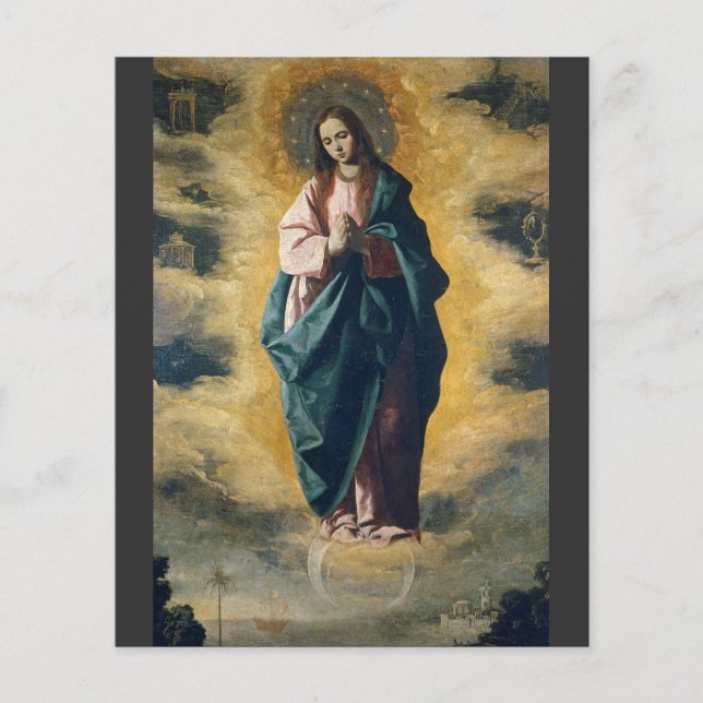 ズルバランによる無垢な受胎 (正面)