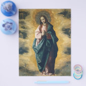 ズルバランによる無垢な受胎 チラシ (シングル)