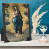 ズルバランによる無垢な受胎 フォトプラーク (側面)