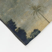 ズルバランによる無垢な受胎 フリースブランケット (角)