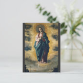 ズルバランによる無垢な受胎 ポストカード (スタンド正面)