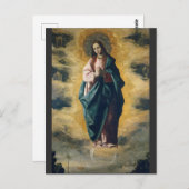 ズルバランによる無垢な受胎 ポストカード (正面/裏面)