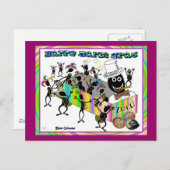 ズルパレードアットマルディグラ ポストカード (正面/裏面)