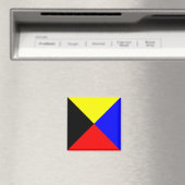 ズル ICS 海事信号旗 スクエア マグネット (インサイチュ (食洗機))