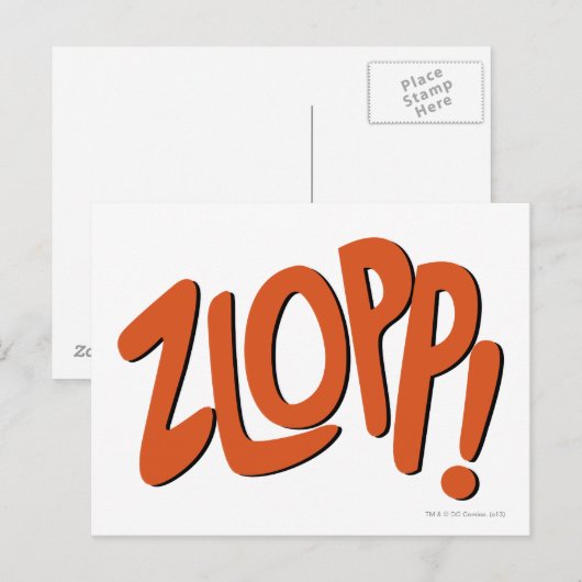 ズロップ！ ポストカード (正面/裏面)