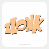 ズロンク！ スクエアシール (正面)