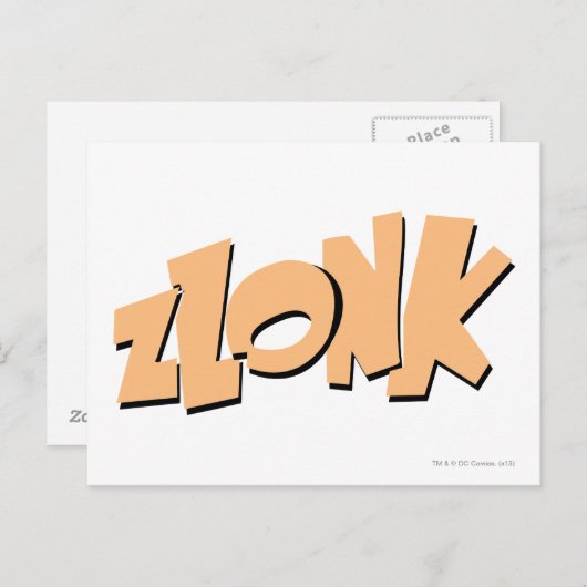 ズロンク！ ポストカード (正面/裏面)