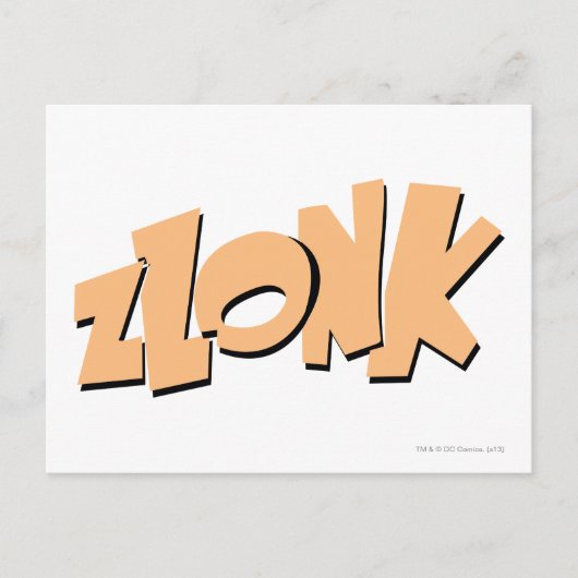 ズロンク! ポストカード (正面)