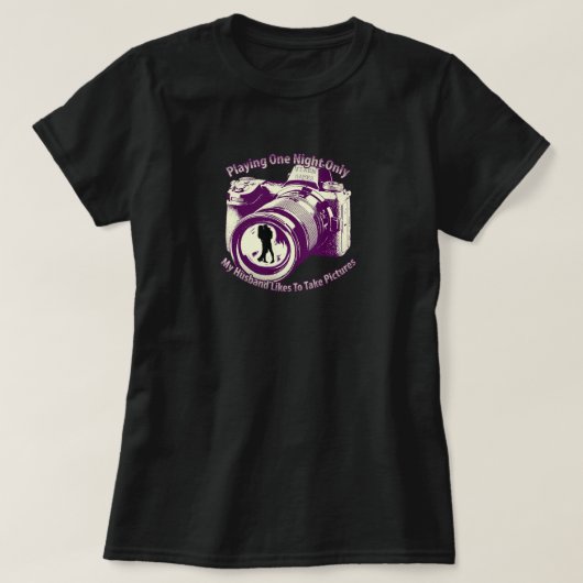 ズワン遊ナイト写真ヴィクセンスタンデザイン Tシャツ (デザイン正面)