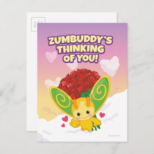 ズンバディ考えの仲間よ! ポストカード (正面/裏面)