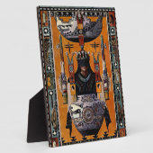 「ズーニ族」 フォトプラーク (側面)