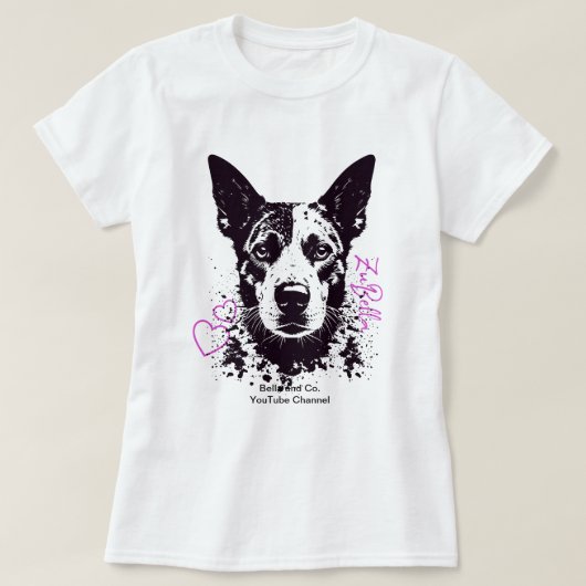 ズーベラ Tシャツ (デザイン正面)