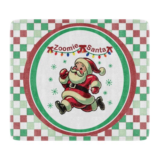 ズーミーサンタのクリスマス カッティングボード (正面)
