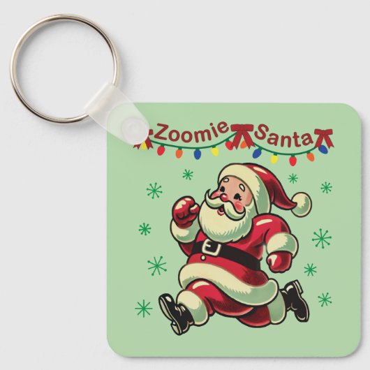 ズーミーサンタ クリスマス キーホルダー (正面)