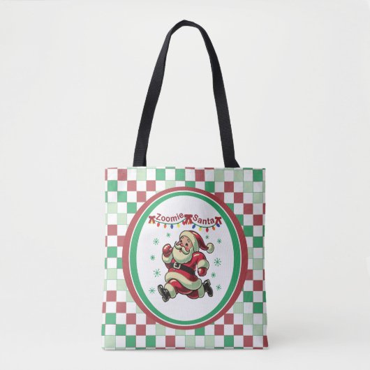 ズーミーサンタ クリスマス トートバッグ (正面)