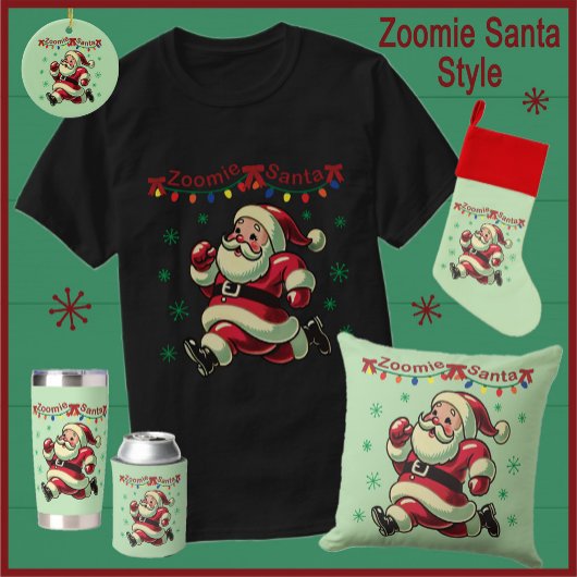 ズーミーサンタ クリスマス Tシャツ