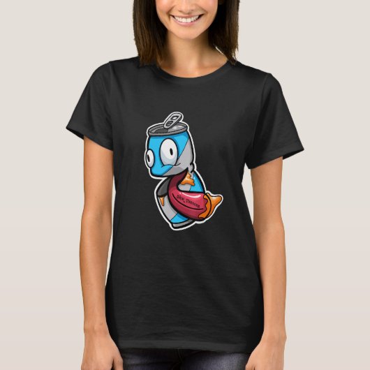 ズーミーズ 缶 Tシャツ (正面)