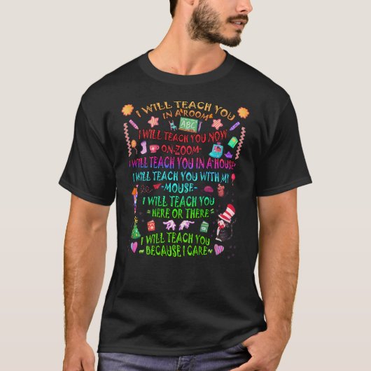 ズームの先生 Tシャツ (正面)