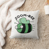 ズームビー面白いハロウィンゾンビビービーパン クッション (ブランケット)