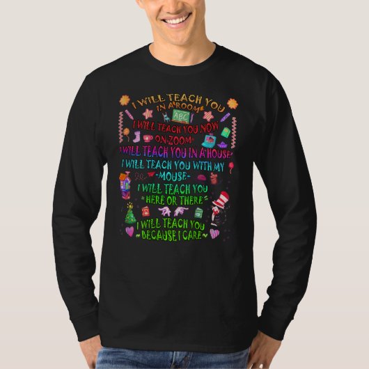 ズーム先生 Tシャツ (正面)