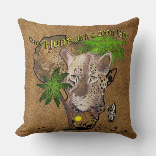 ズーム狩り付きレンズのみ クッション (正面)