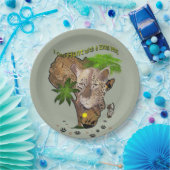 ズーム狩り付きレンズのみ ペーパープレート (パーティー)