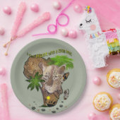 ズーム狩り付きレンズのみ ペーパープレート (パーティー)