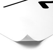 ズーム – チーニおもしろいズッキーニプン ポスター (角)