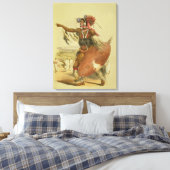 ズールウォリアー、ウティムニ、故都チャカの甥 キャンバスプリント (インサイチュ (寝室))