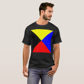 ズールー国際信号旗 Tシャツ (正面フル)