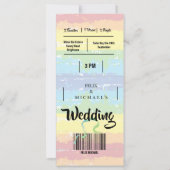 ズー結婚ゲイプライドレインボーフェスティバル招待状 (裏面)