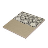 ズ結婚アンティークレースリネンホワイトクラシックかわいらし タイル (側面)