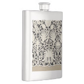 ズ結婚アンティークレースリネンホワイトクラシックかわいらし フラスク (右)