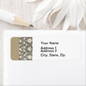 ズ結婚アンティークレースリネンホワイトクラシックかわいらし ラベル (インサイチュ)