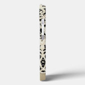 ズ結婚アンティークレースリネンホワイトクラシックかわいらし Case-Mate iPhoneケース (裏面 / 左)