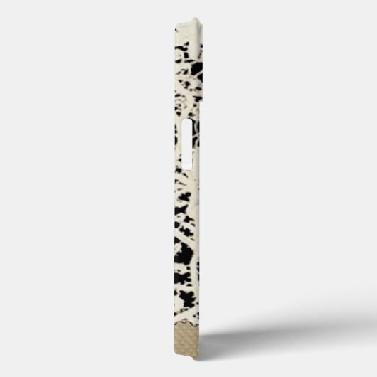 ズ結婚アンティークレースリネンホワイトクラシックかわいらし Case-Mate iPhoneケース (裏面 / 右)