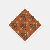 ズ結婚アールヌーボーフローラブーケッツカクテル スタンダードカクテルナプキン (角)