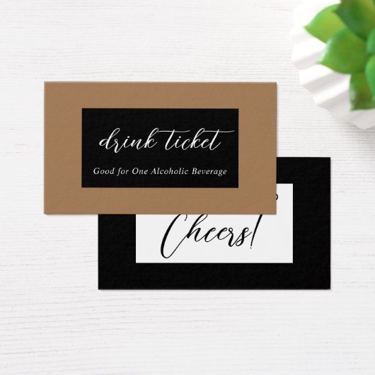 ズ結婚ドリンクチケット (デスク)