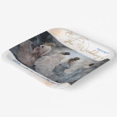 ズ結婚ドレススタイル ペーパープレート (傾斜あり)