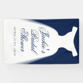 ズ結婚ドレスブライダルシャワー 横断幕 (横)