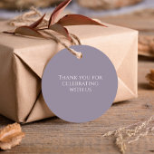 ズ結婚フローララベクラシックンダー薄紫ウィステリア フェイバータグ